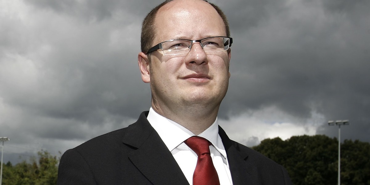 Prezydent Paweł Adamowicz