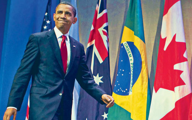 Barack Obama na szczycie G20 Fot. Bloomberg