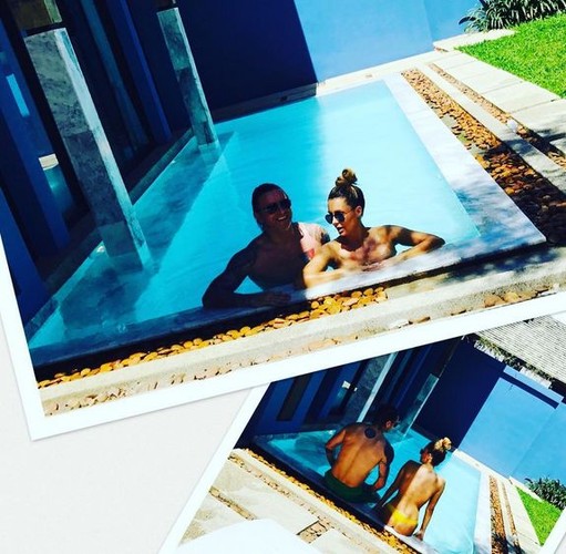 Małgorzata Rozenek i Radosław Majdan na wakacjach