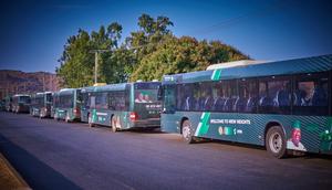 Caleb Mutfwang inaugurates 15 luxury metro buses [Nairaland Forum]