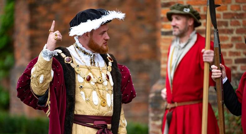 David Smith in a Henry VIII outfit.Laura Hinski Photography
