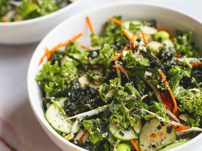 Aromatična salata sa keljom