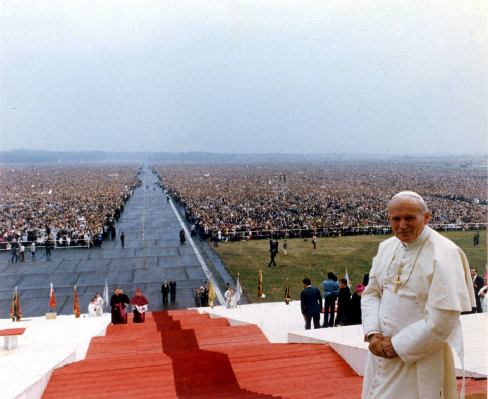 Jan Paweł II z Polakami, 1983 r.