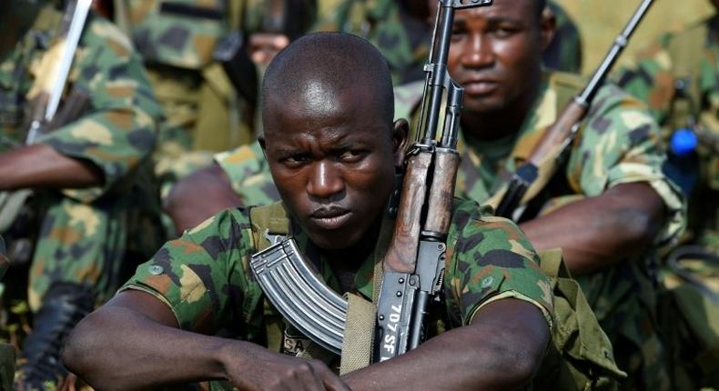 Nigerian troops have come under increasing attack from Boko Haram militants in the past few months, which have left scores of soldiers dead or missing