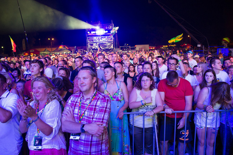 Ostrróda Reggae Festival: publiczność na festiwalu