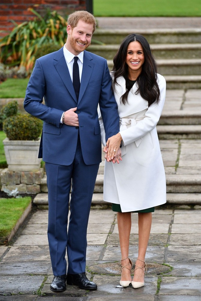 Megan i Hari 2017. u Londonu nakon što su se verili foto: Tim Rooke/Shutterstock Editorial 