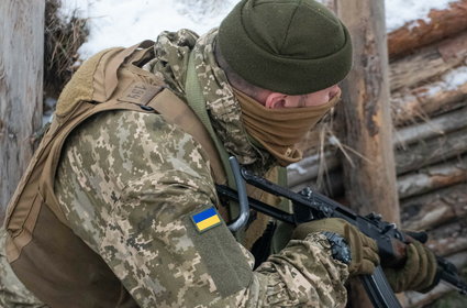 Wojna zimowa. Ukraińscy żołnierze ćwiczą w Polsce przed wyjazdem na front