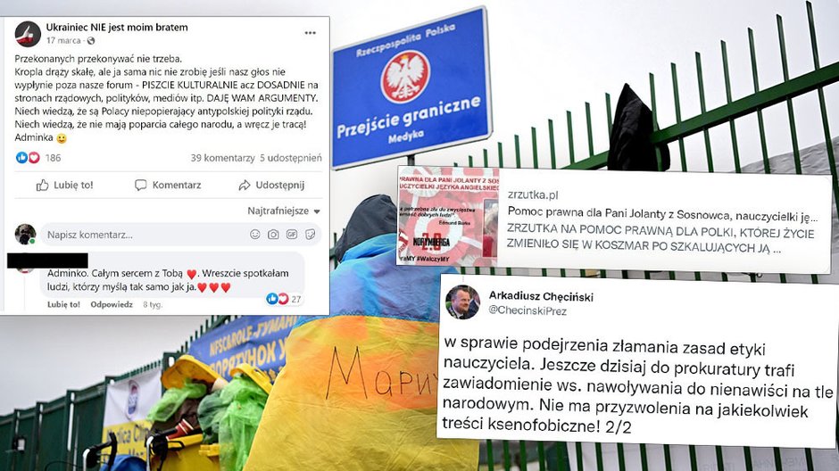 Czy nauczycielka z Sosnowca prowadzi jeden z największych antyukraińskich profili? "Nie wstydzę się swoich poglądów"