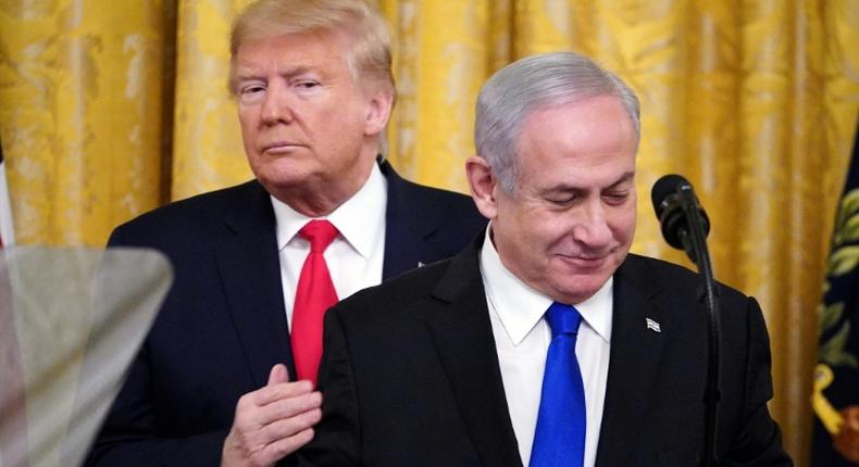 Netanyahu has played up his relationship with US President Donald Trump as he fights for re-election in March