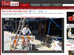 Tak kończy się jazda po ścieżce rowerowej. Zobacz wideo!