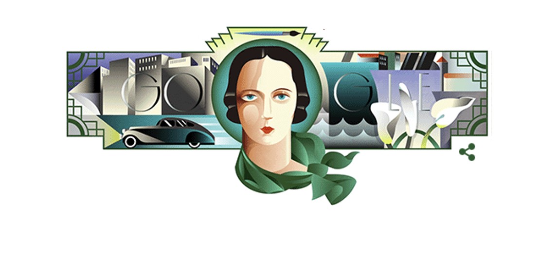 tamara łempicka google doodle