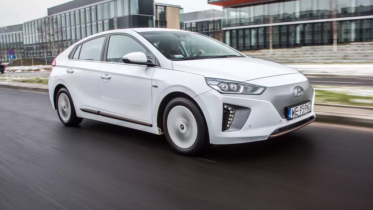 Hyundai Ioniq Electric - elektryk na mrozie