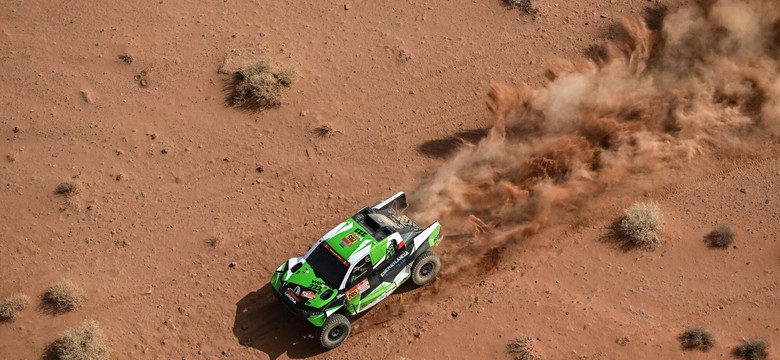 Eryk Goczał najszybszy na 9. etapie Rajdu Dakar. Problemy Konrada Dąbrowskiego