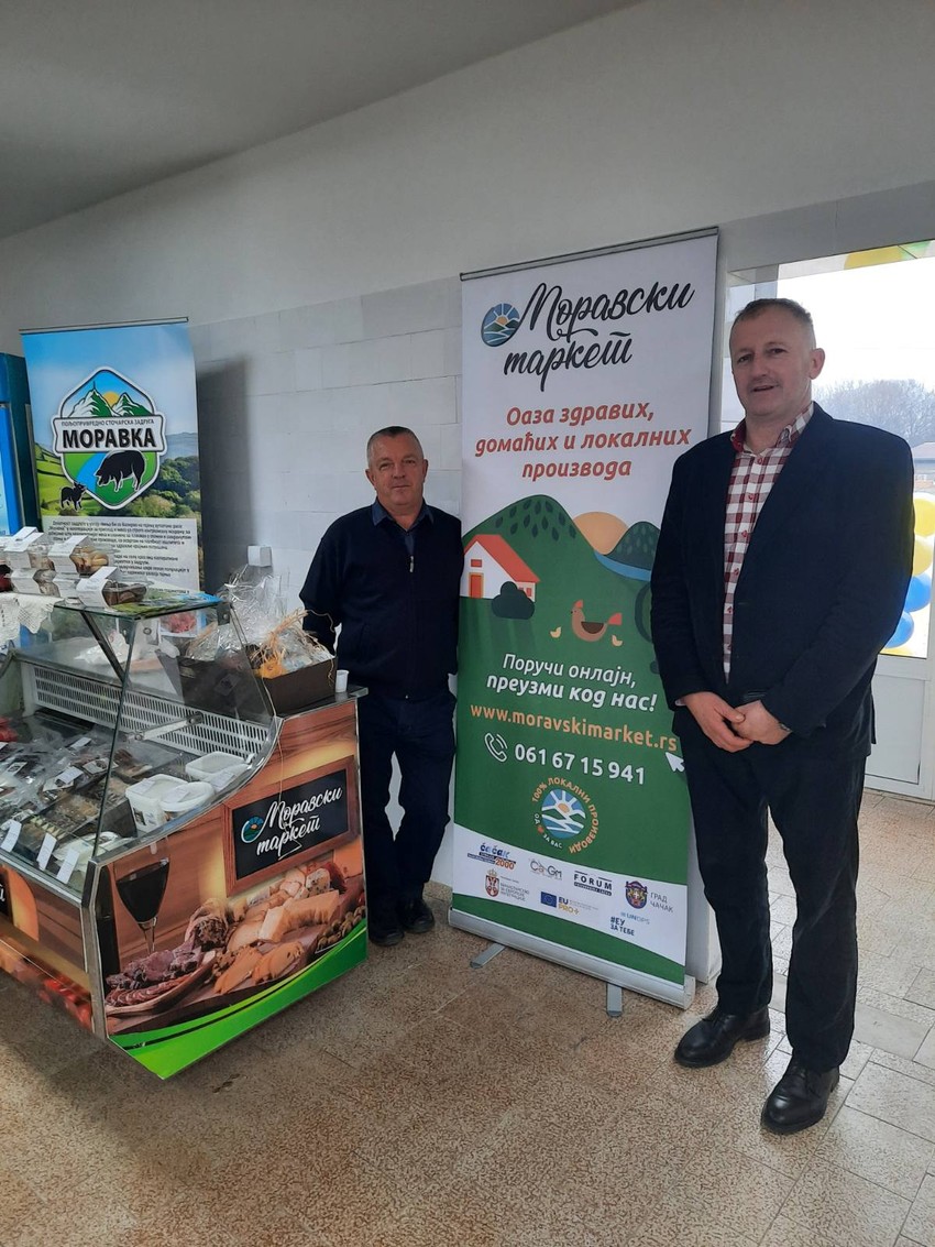 Prezentacija proizvoda u Moravskom marketu