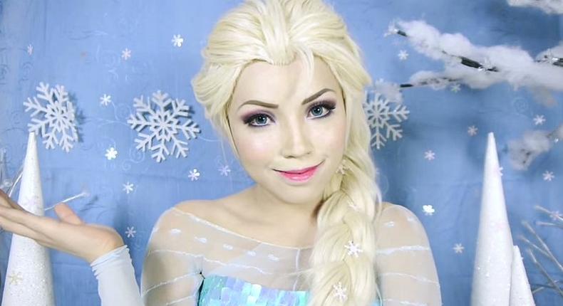 Promise as Elsa from Frozen