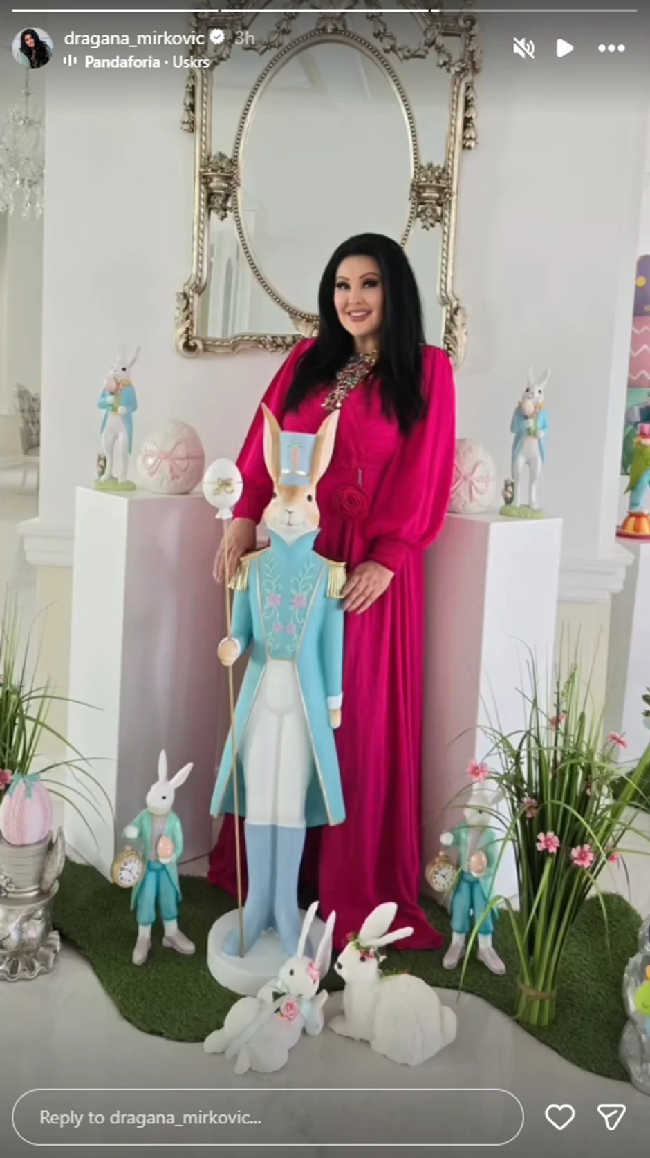 Dragana Mirković, objava