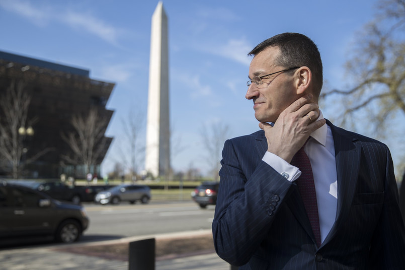 Mateusz Morawiecki w Waszyngtonie