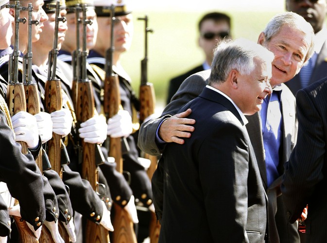 George W. Bush i Lech Kaczyński