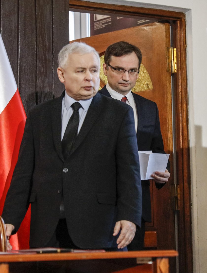 Jarosław Kaczyński i Zbigniew Ziobro