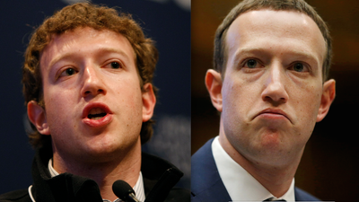 Mark Zuckerberg 2009/2019