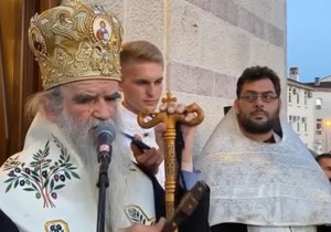 Litije, Tivat, Mitropolit Amfilohije