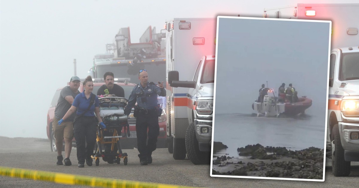 Samolot wpadł w mgłę, zniknął z radarów i runął do zatoki. Katastrofa przy Galveston