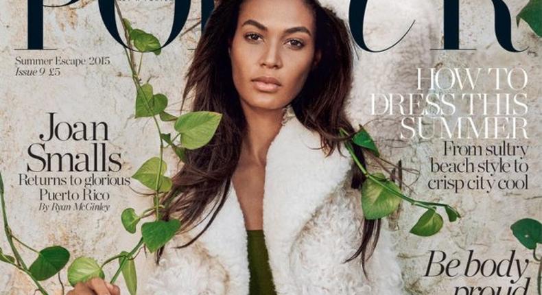 Joan Smalls covers Porter Magazine