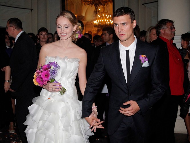 A tak wyglądali w dniu ślubu, we wrześniu 2010 roku