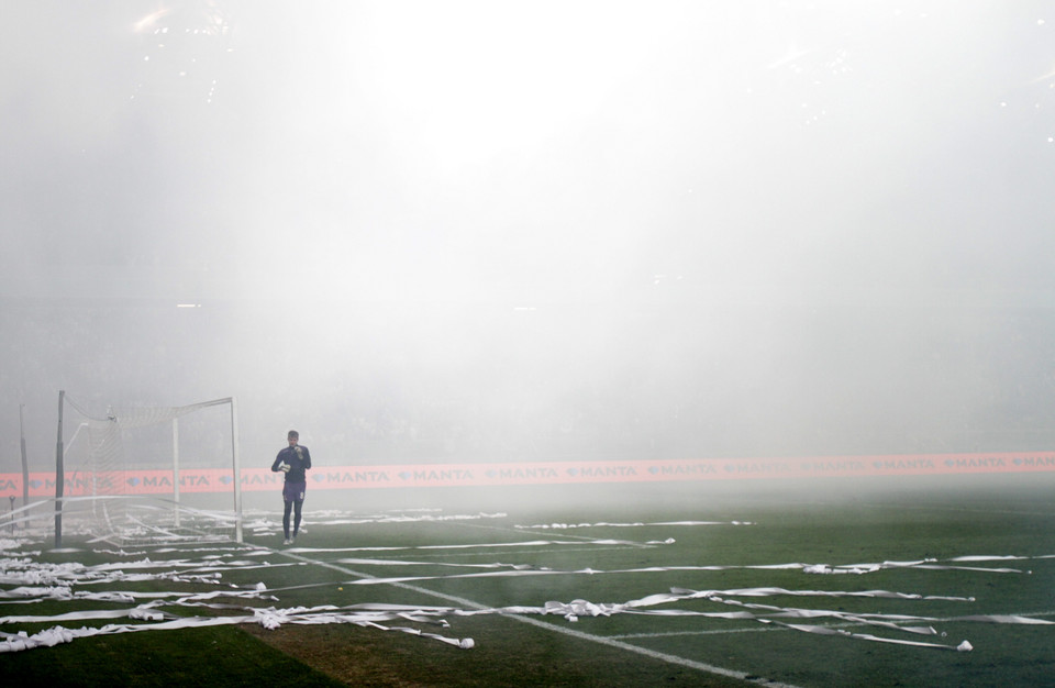 PIŁKA NOŻNA LIGA POLSKA DERBY WARSZAWY LEGIA POLONIA