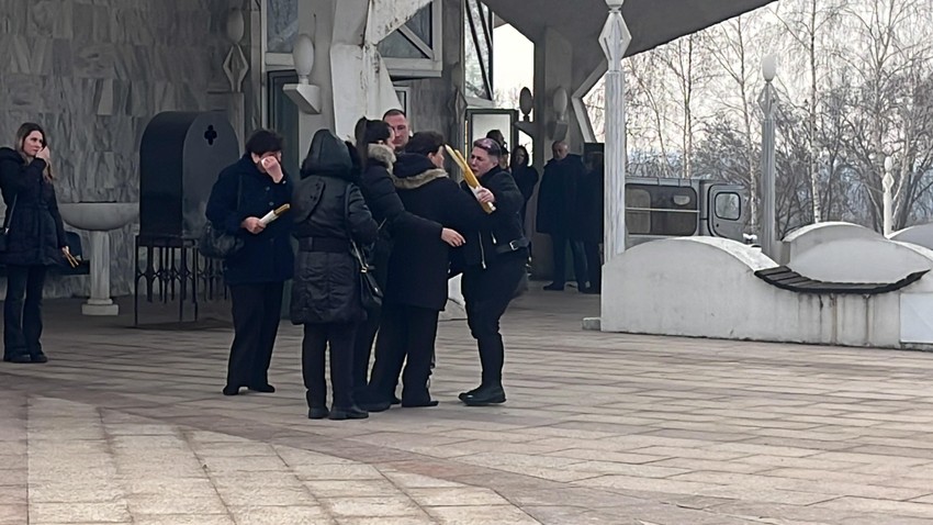 Sahrana majke Jovane Tomić Matore