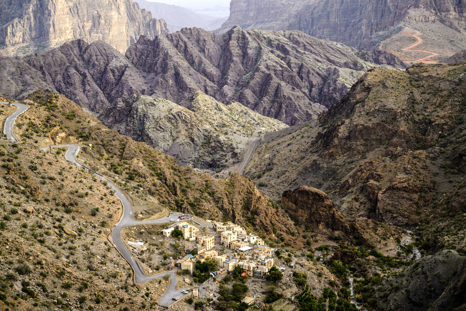 Oman - wioska Al Akhdar