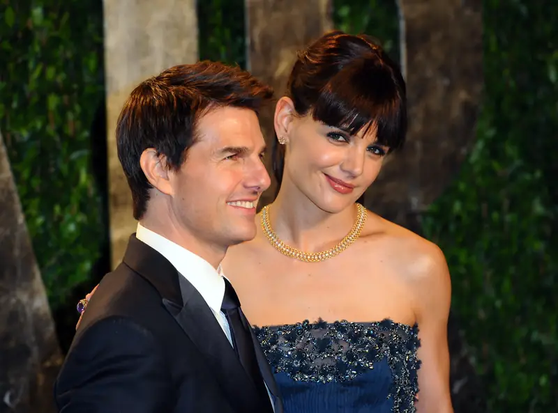 Tom Cruise i Katie Holmes w 2012 r. Fot. Anthony Harvey/Getty Images