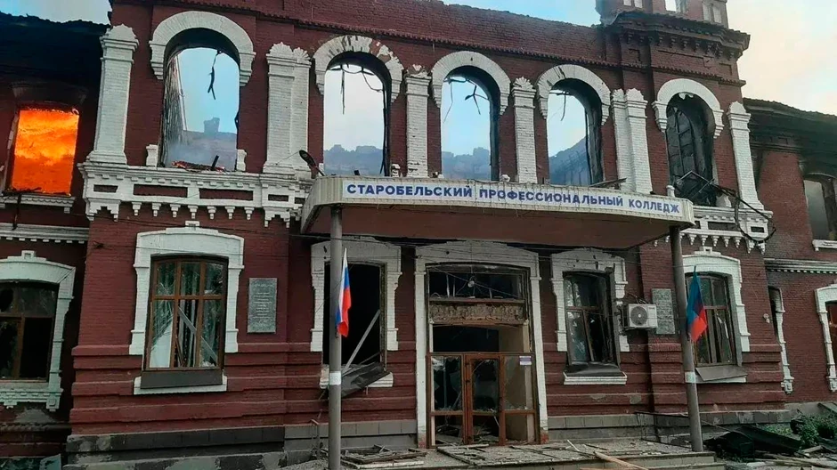 Napad na koledž u Lugansku