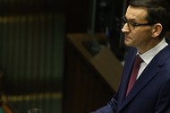 Mateusz Morawiecki wygłasza expose