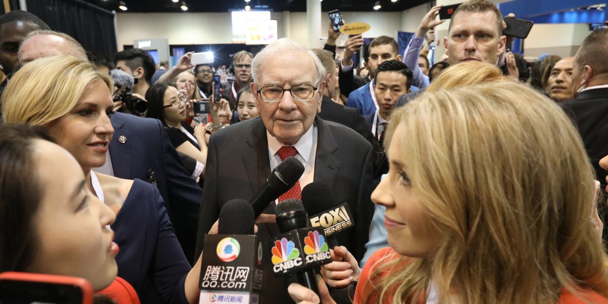 Warren Buffett w 2019 r.