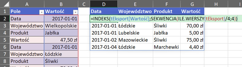 Kurs Excel Cz 8 Nowe Funkcje Tablicowe 6468