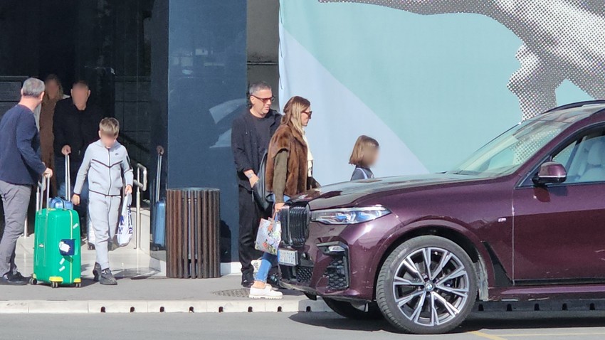 Željko i Jovana Joksimović sa decom