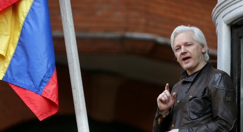 Wikileaks founder Julian Assange speaking on the balcony of the Embassy of Ecuador in London in 2017. But where his less public utterances covertly recorded?