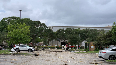 Wybuch gazu w centrum handlowym w mieście Plantation na Florydzie