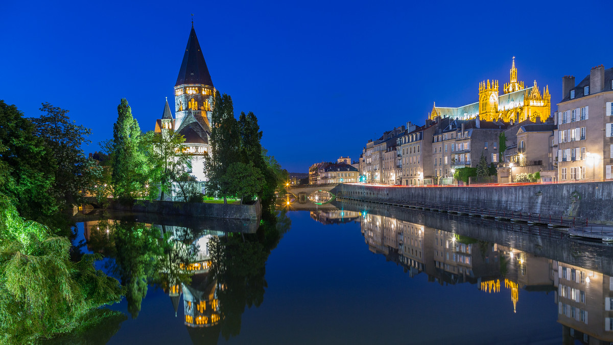 Metz, Francja - miasto Roberta Schumana, co zobaczyć