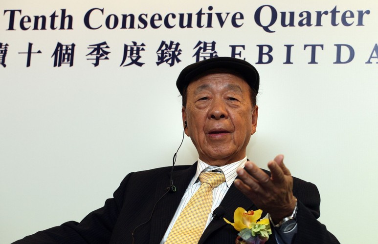 Nr 8. Lui Che Woo: Właściciel Galaxy Entertainment (kasyna Macao) - wart 4,6 mld dol.