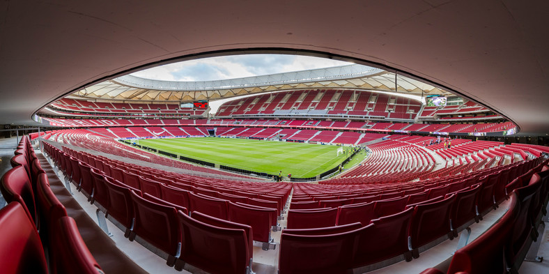 Wanda Metropolitano stadion, Madryt Hiszpania