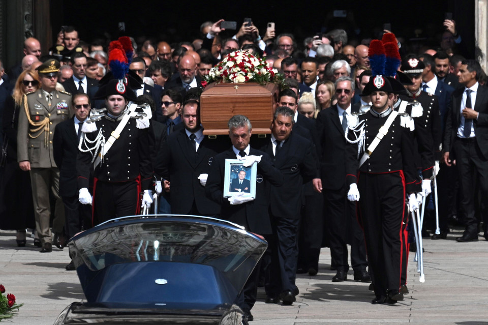 Pogrzeb Silvio Berlusconiego