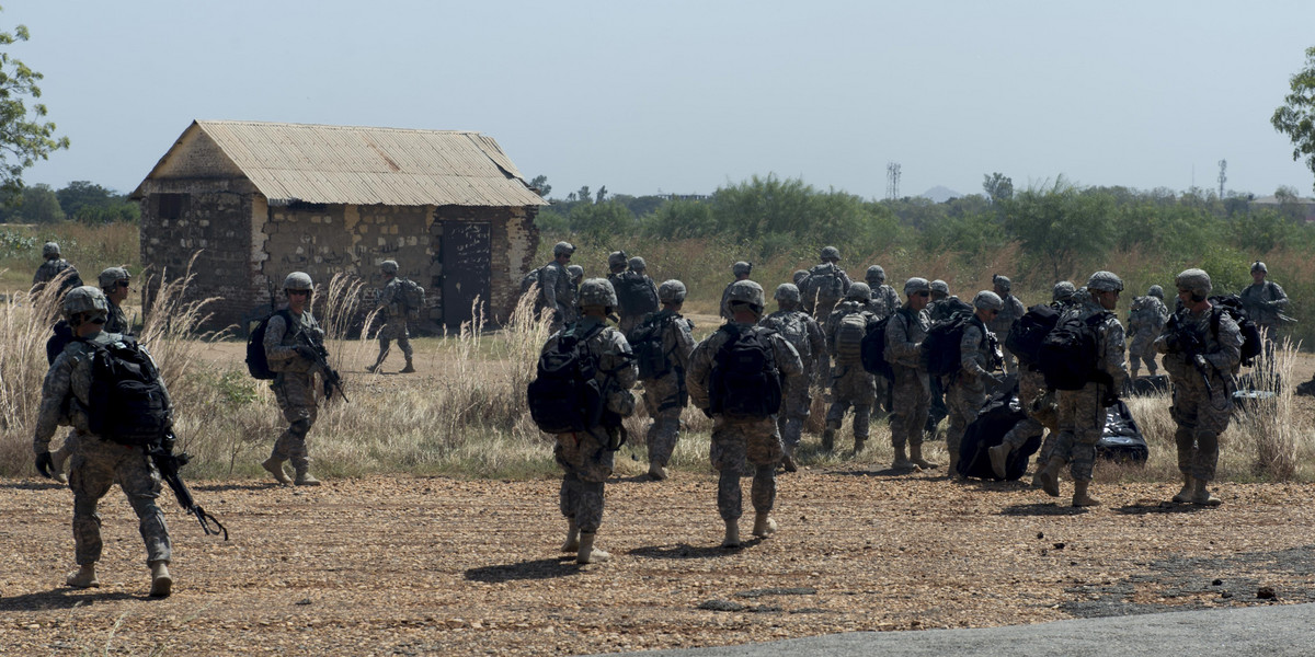 Żołnierze USA w Afryce Wschodniej - zdjęcie ilustracyjne