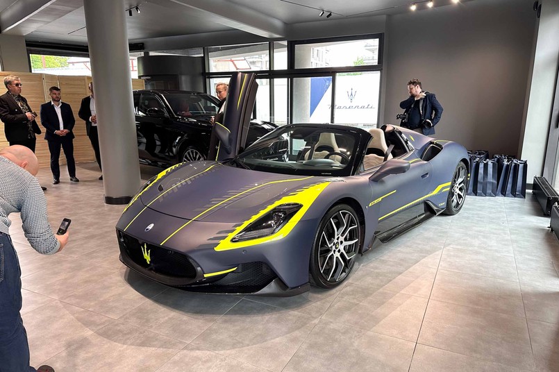 Otwarcie salonu Maserati w Warszawie