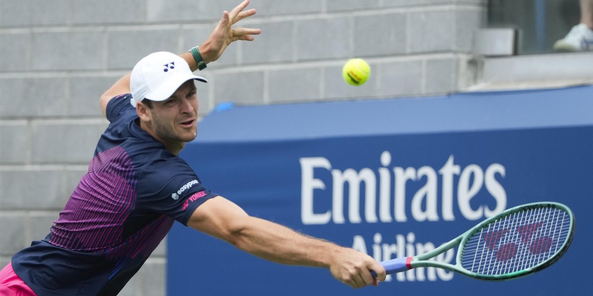 Hubert Hurkacz odpadł z US Open.