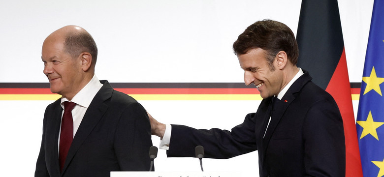 Macron rozmawiał z Scholzem. Padła deklaracja dotycząca francuskich czołgów