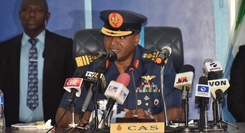 Chief or Air Staff, Air Marshal Sadique Abubakar.