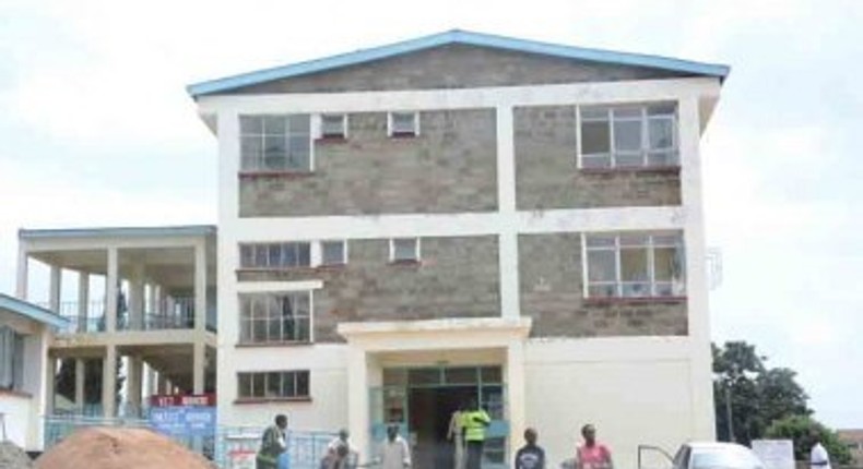 Kabarnet County Referral Hospital in Baringo County. Fourteen patients have been locked up inside the hospital wards for failure to clear their bills.