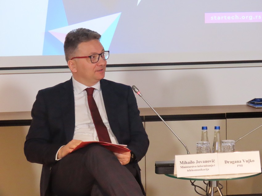 Mihailo Jovanović, Ministarstvo informisanja i telekomunikacija